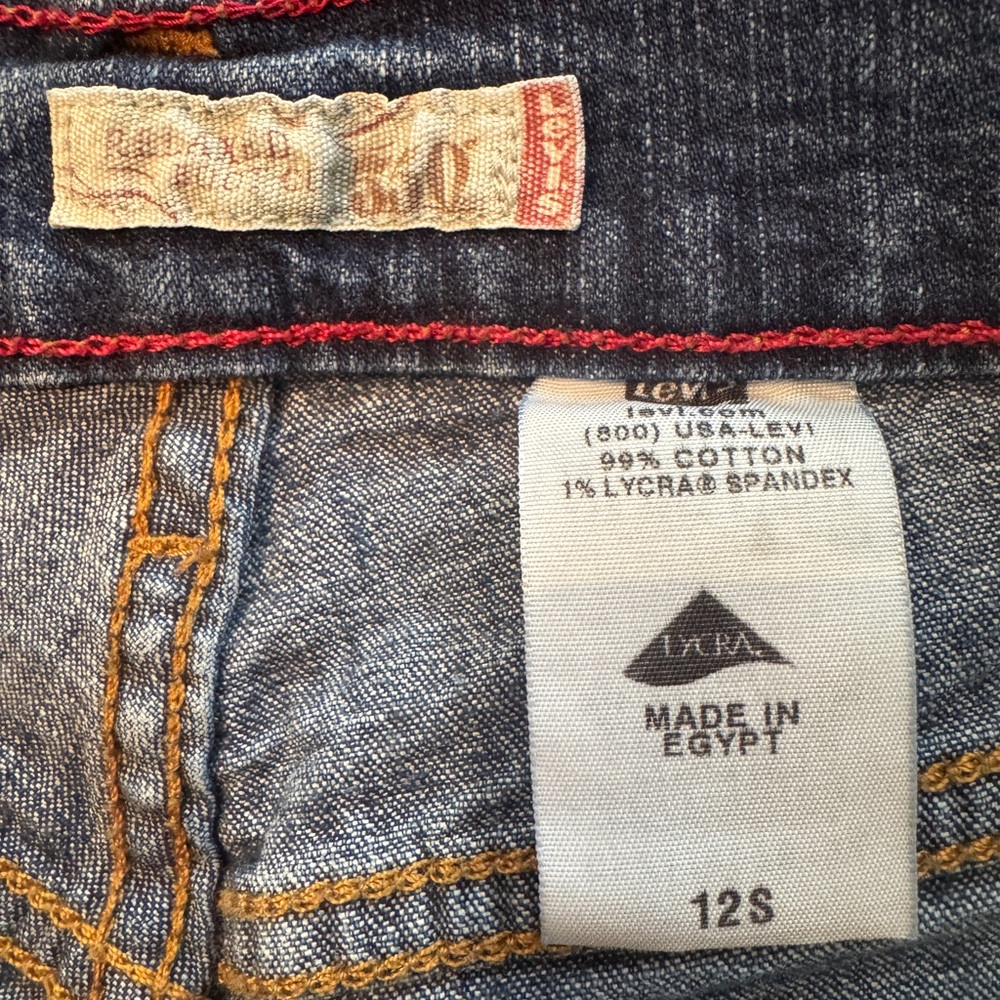 Woman’s Levi's 550’s Blue JeansSize 12S - Picture 7 of 9